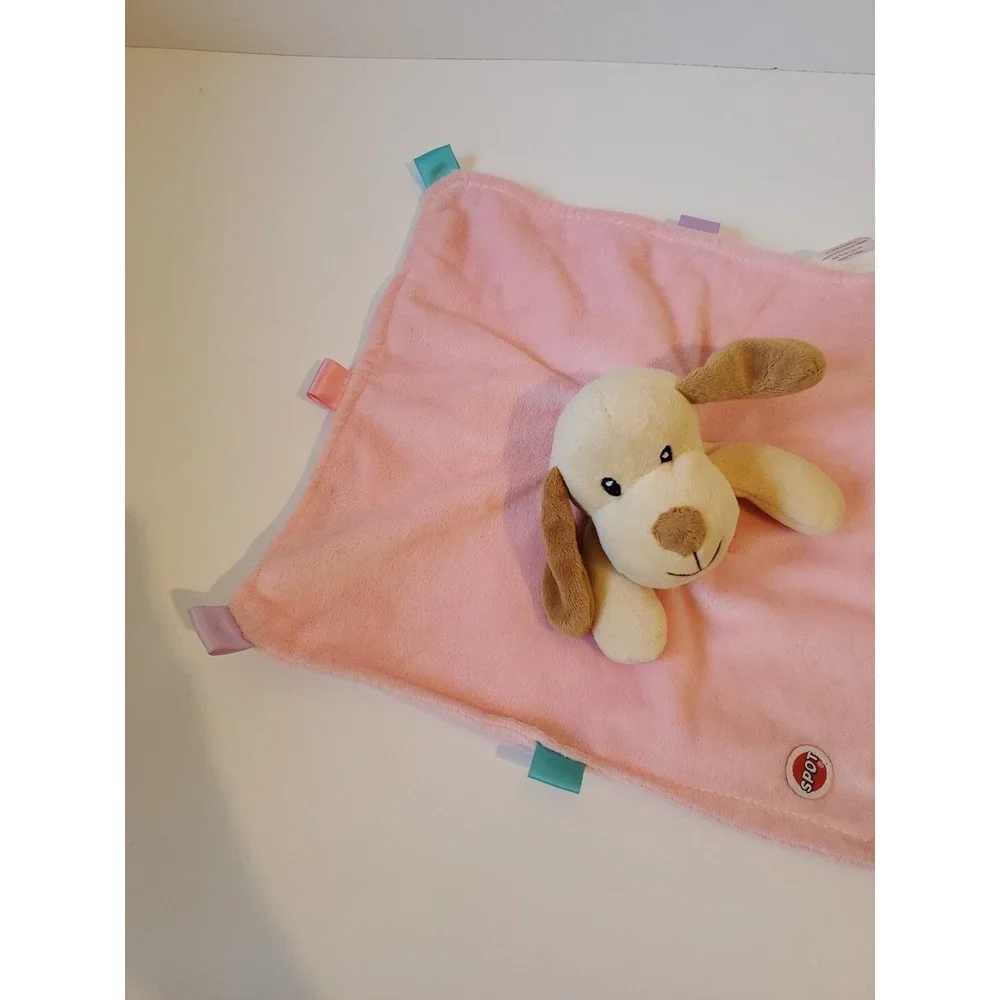 Spot Dog Security Blanket Pink‎ Taggies